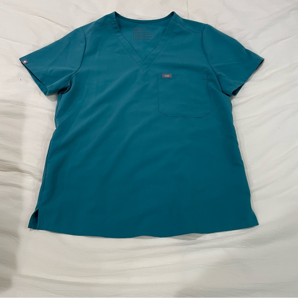 Figs Catarina Scrub Top - Cactus